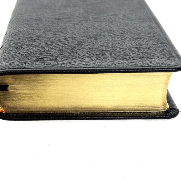 KJV Personal Concord Reference Bible Black French Morocco Leather KJ463:XRI NWT - Picture 7 of 16